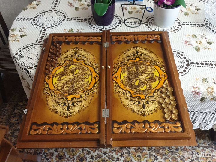 Нарды ручной работы