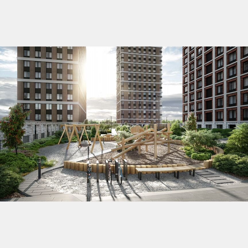 2-к. квартира, 65,9 м², 2/23 эт.