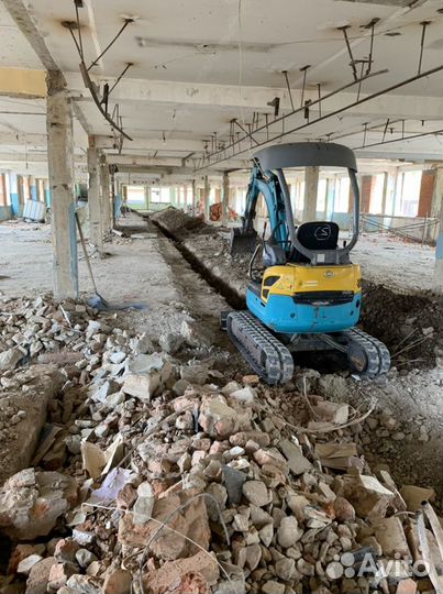 Услуги мини экскаватора