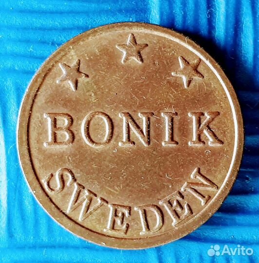 Монета bonik sweden