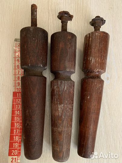 Ножки мебельные регулируемые (возможно, СССР)