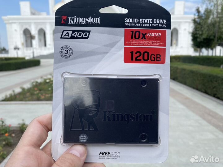 SSD Kingston A400 на 120GB