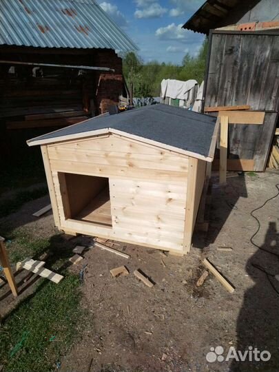 Будка для собаки утеплённая, новая