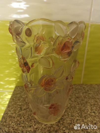 Ваза хрустальная СССР