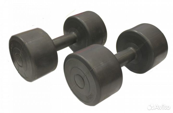 Гантель для фитнеса, гантель, гантель резиновая 5