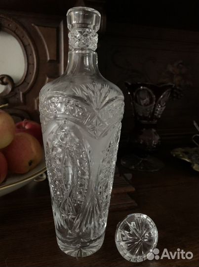 Графин хрустальный периода СССР