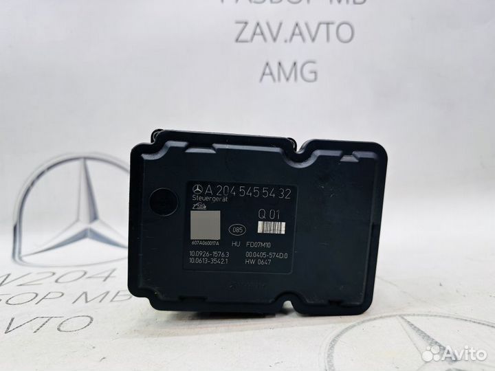 ABS блок Mercedes W204 X204
