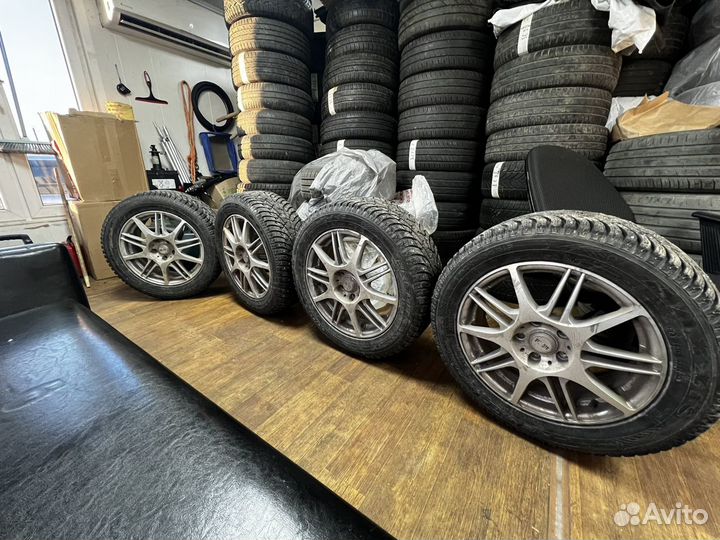 Колеса в сборе 215/55/r16 5x108