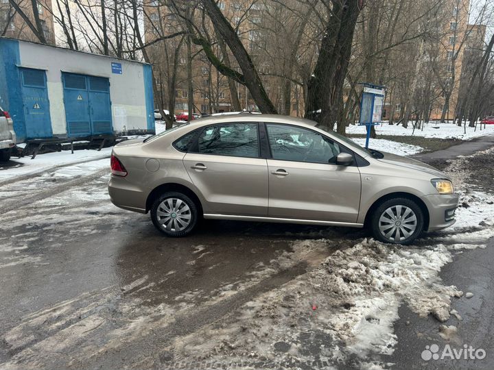 Volkswagen Polo 1.6 AT, 2017, 410 000 км