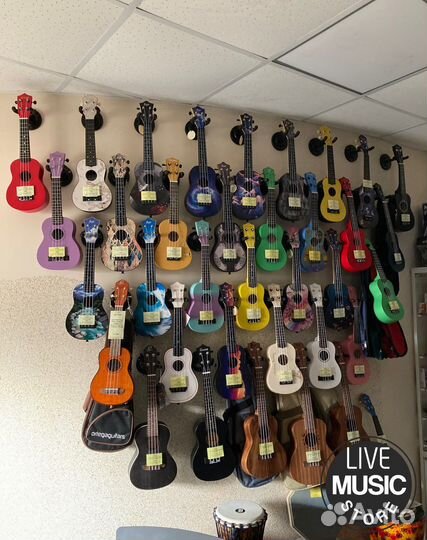 Качественные Фирменные Укулеле (Гавайская Гитара)