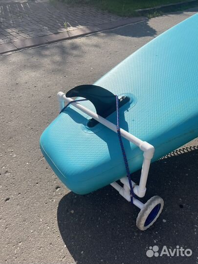 Переноска для сап борда на колесиках