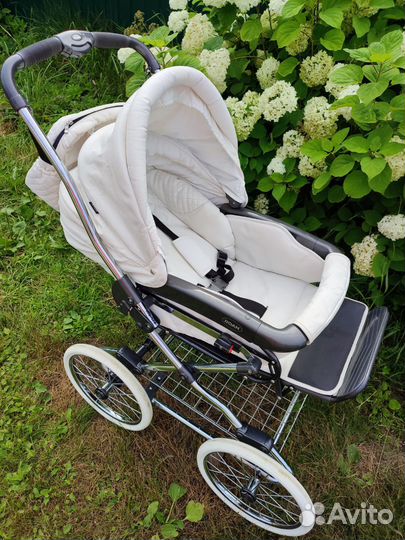 Коляска Roan Marita Prestige 2 в 1 экокожа