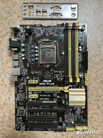 Материнская плата LGA 1150, I7-4790, 20 Gb DDR3