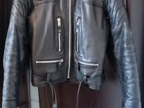 Куртка кожаная мужская(косуха) First T-3 Terminato