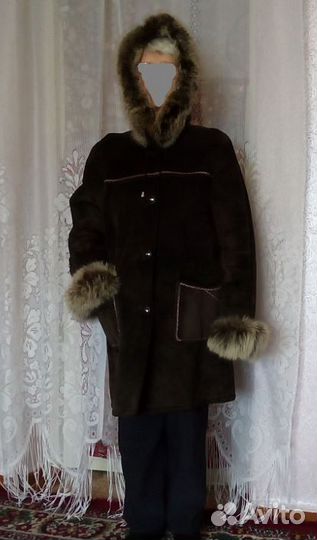 Дублёнка овчина - песец