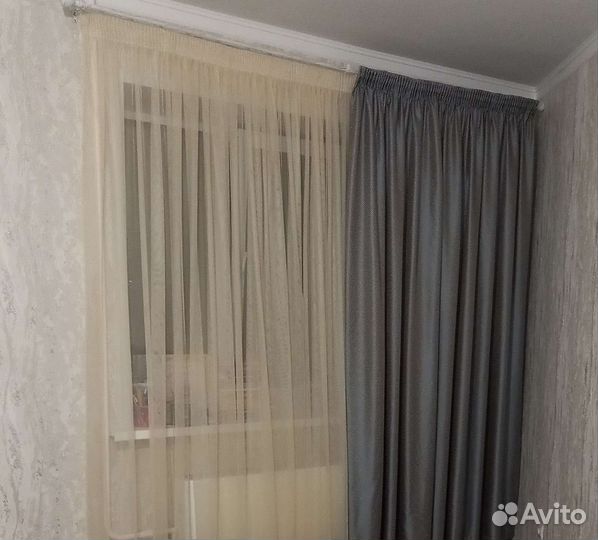 Шторы (тюль + портьеры)