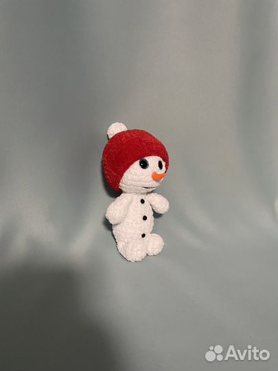Вязаный снеговик