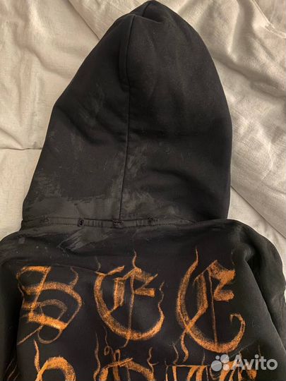 Balenciaga heavy metal hoodie