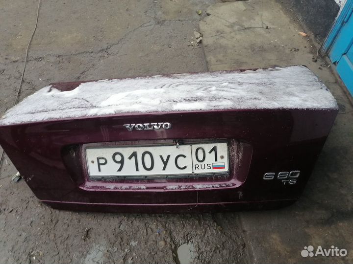 Крышка багажника вольво s80t6
