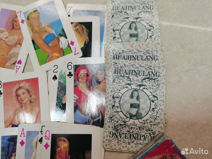 Карты игральные эротика большая колода новые