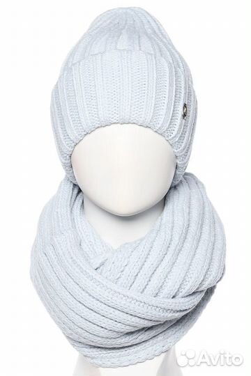 Комплект шарф со снудом женские