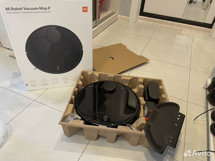 Робот пылесос xiaomi mi robot vacuum mop p