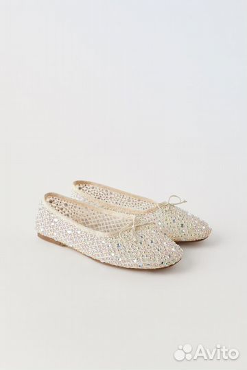 Балетки zara для девочки 33