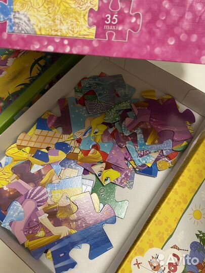 Пазл пазлы макси пазл