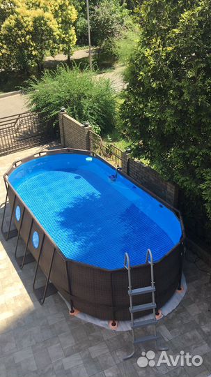 Каркасный бассейн бу