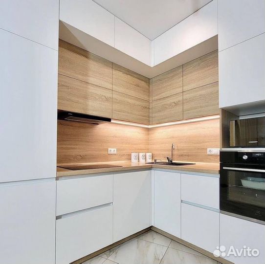 Кухонный гарнитур на заказ по индивидуальным разме