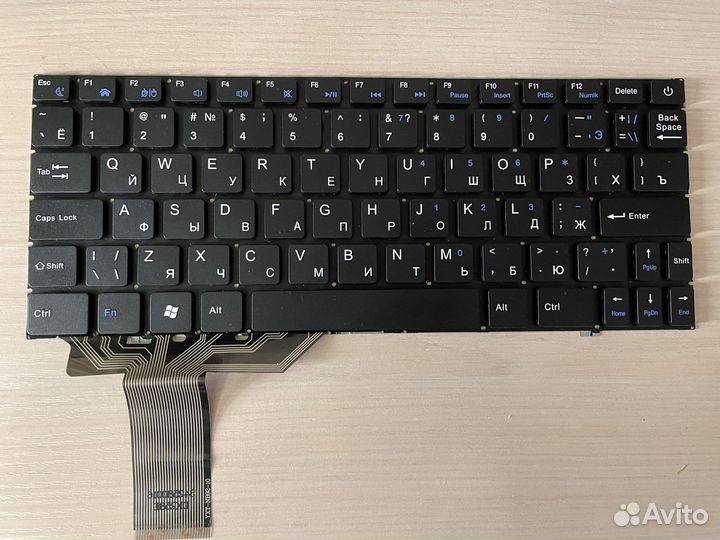 Неисправная клавиатура для ноутбука Prestigio