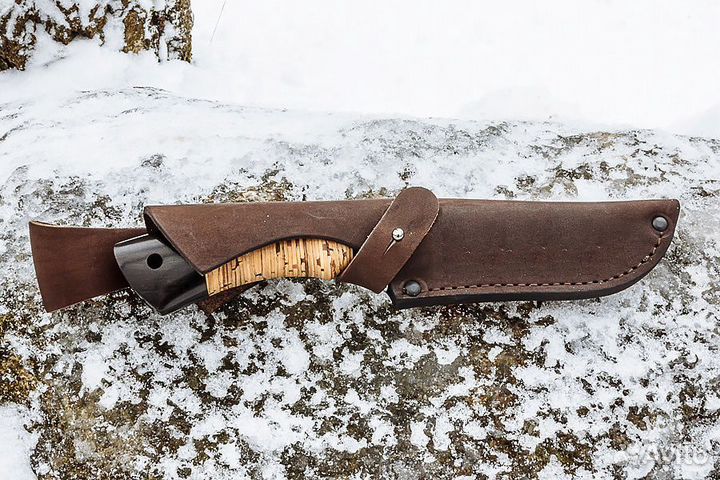 Нож Вепрь из кованой стали Х12мф