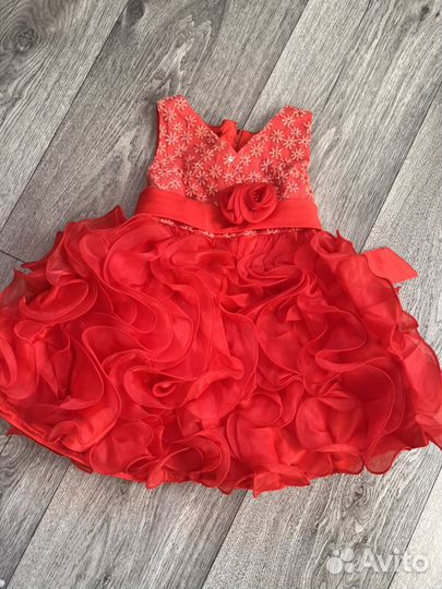 Платье для девочки 92