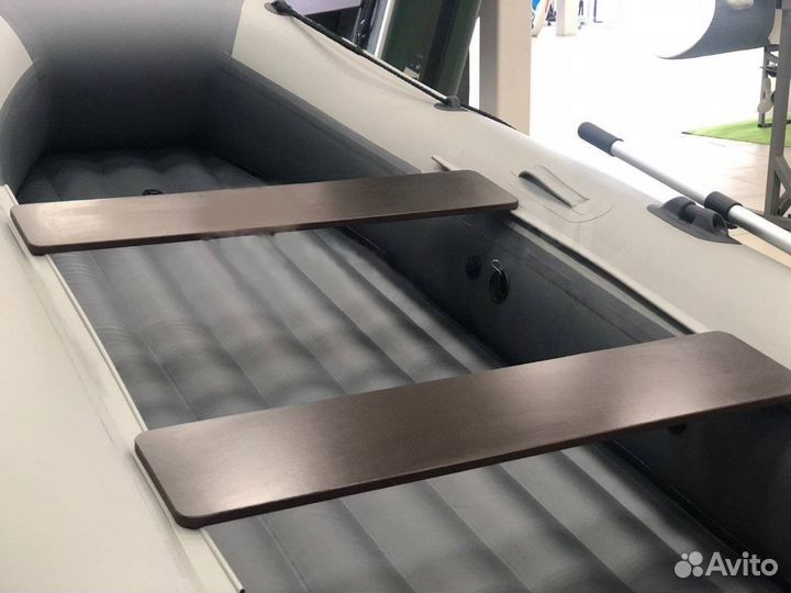 Лодка пвх Stormline Classic Air 400 серая