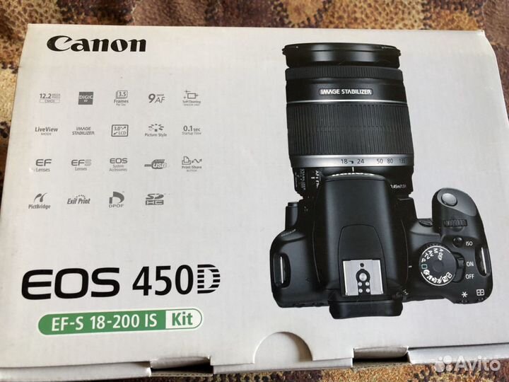Canon 450d body без объектива