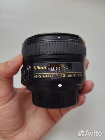 Объектив nikon 50mm f 1.8g af s nikkor