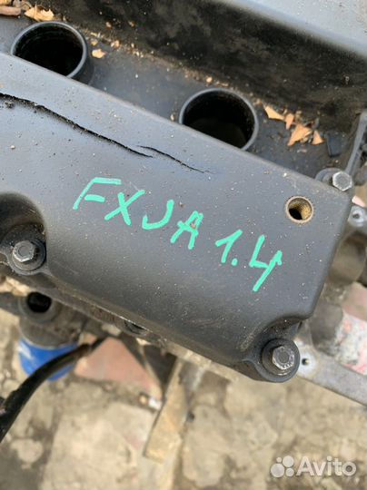 Двигатель fxja 1.4 фьюжн разборка