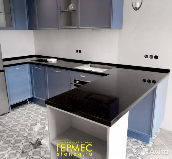 Столешница из камня для кухни м2