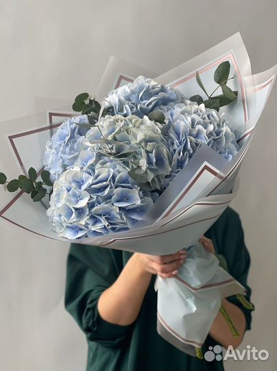 Букет из гортензий