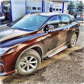 Пороги подножки для Lexus RX 300 (2015-2019)