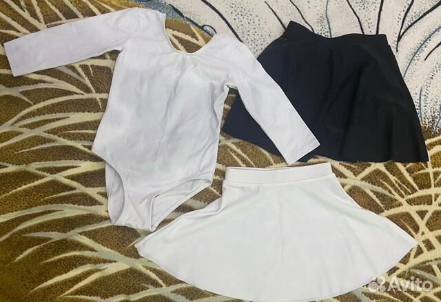 Купальник и 2 юбочки для Гимнастики, танцев