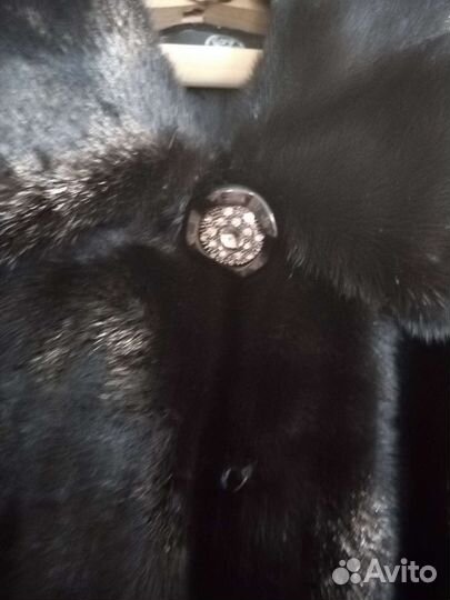 Шуба норковая с капюшоном 46 48 размер