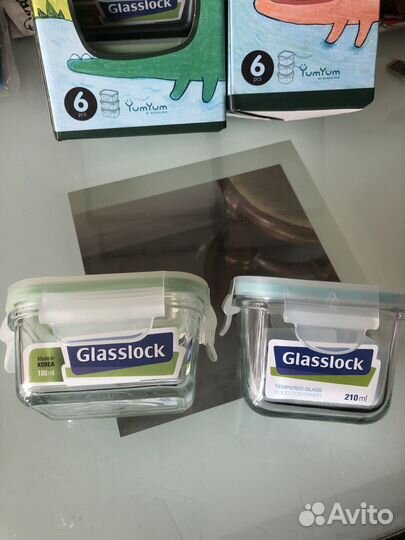 Стеклянные контейнеры пищевые