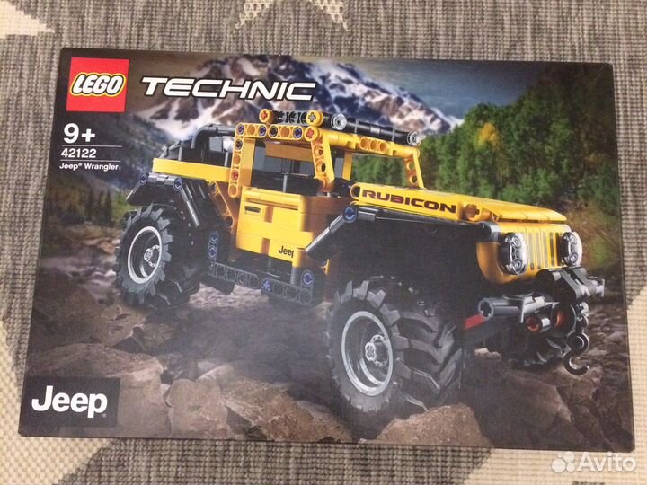 Конструктор Лего техник jeep wrangler (новый)