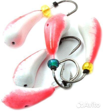 Мормышка литая Чесночинка Средняя 1,7г кр. Kumho