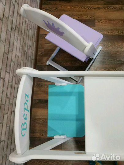 Стул растущий детский Конек Горбунёк складной