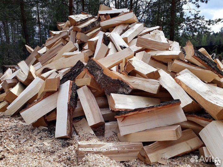 Дрова березовые колотые