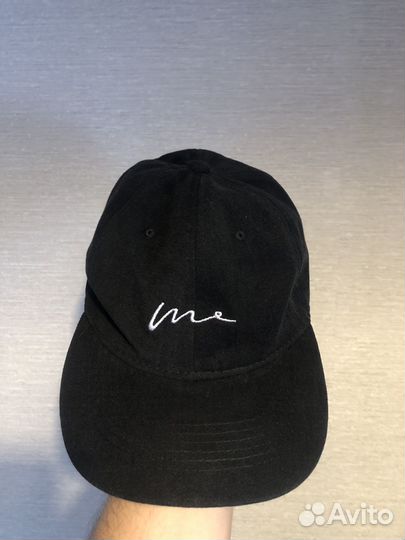 Кепка черная с надписью
