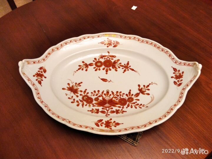 Мейсен, антикварное блюдо