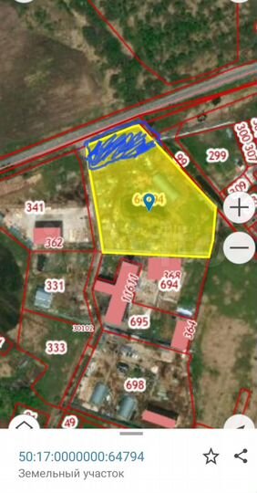 Участок 18,4 сот. (СНТ, ДНП)